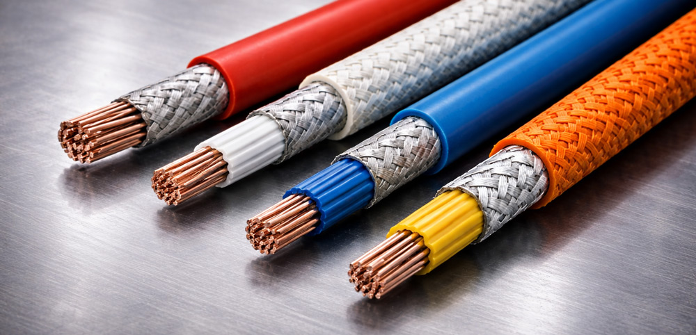 Cables y conductores eléctricos de alta temperatura para equipos industriales de calor