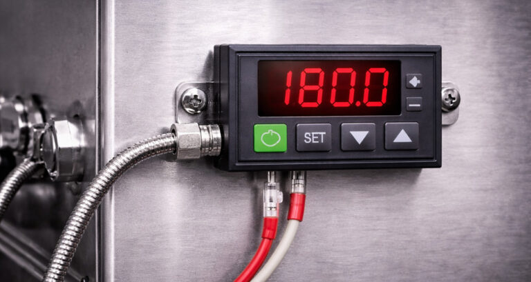 Control de temperatura industrial para regulación térmica en equipos de calor