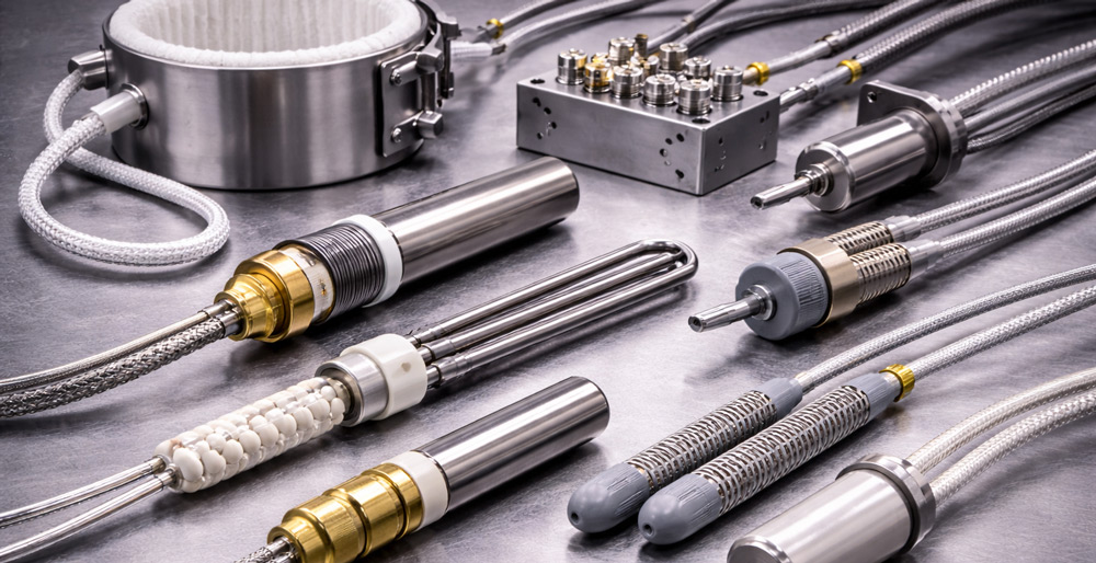 Encapsulado de resistencias y componentes térmicos para protección del sistema de calor
